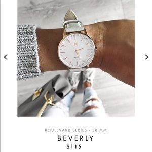 MVMT **Hot** Women’s 38mm Gray w White face watch